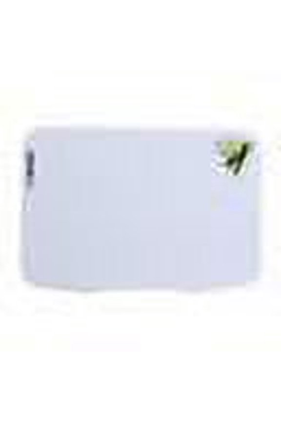 GTR Plastic Gaming Mousepad Mat Anti-Slip Rubber Base Large White