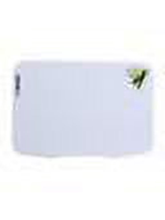 GTR Plastic Gaming Mousepad Mat Anti-Slip Rubber Base Large White