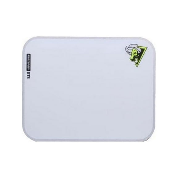 Rantopad GTS Plastic Gaming Mousepad - Anti-slip, Smooth & Durable Frosted Resin Surface, Pro Gaming Essential, Made for Optical Mice, Large Size 11x8.6x0.7 in - White