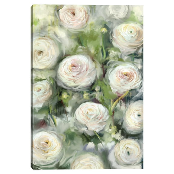 Ranunculus I by Studio Arts Canvas Art Print, 1.5" x 22"