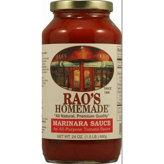 Rao's Homemade All Natural Marinara Sauce Original 24 fl oz Pack of 3