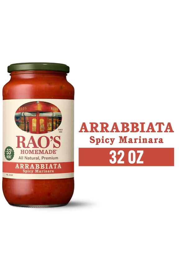 Arrabbiata Sauce Made with Italian Tomatoes, 32 oz