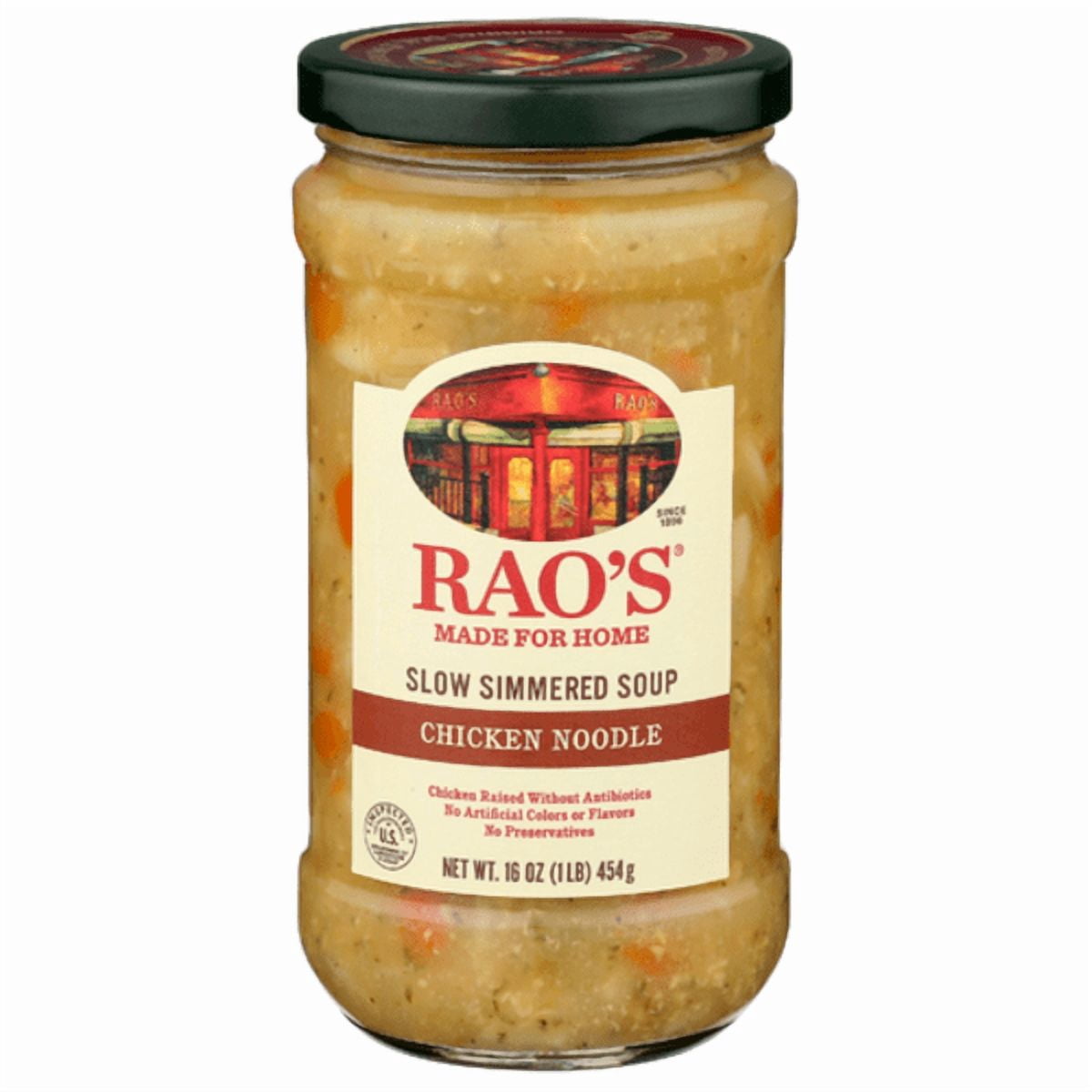 Rao's Homemade Chicken Noodle Slow Simmered Soup 16 oz - Pack of 3