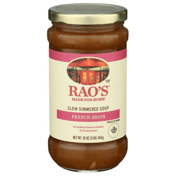Rao's Homemade French Onion Slow Simmered Soup 16 oz - Pack of 2