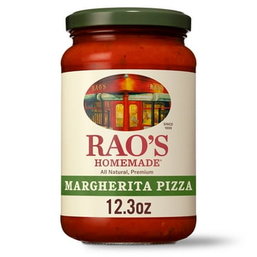 Rao's Homemade Margherita Pizza Sauce 12.3 oz - All Natural, Slow-Simmered