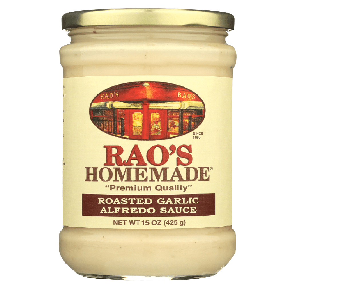 Rao's Homemade Roasted Garlic Alfredo Sauce, 15 oz [Pack of 6