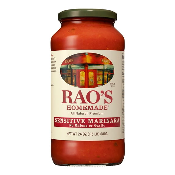 Rao's Homemade Sensitive Marinara Pasta Sauce, Keto Friendly, Low Carb 24 oz