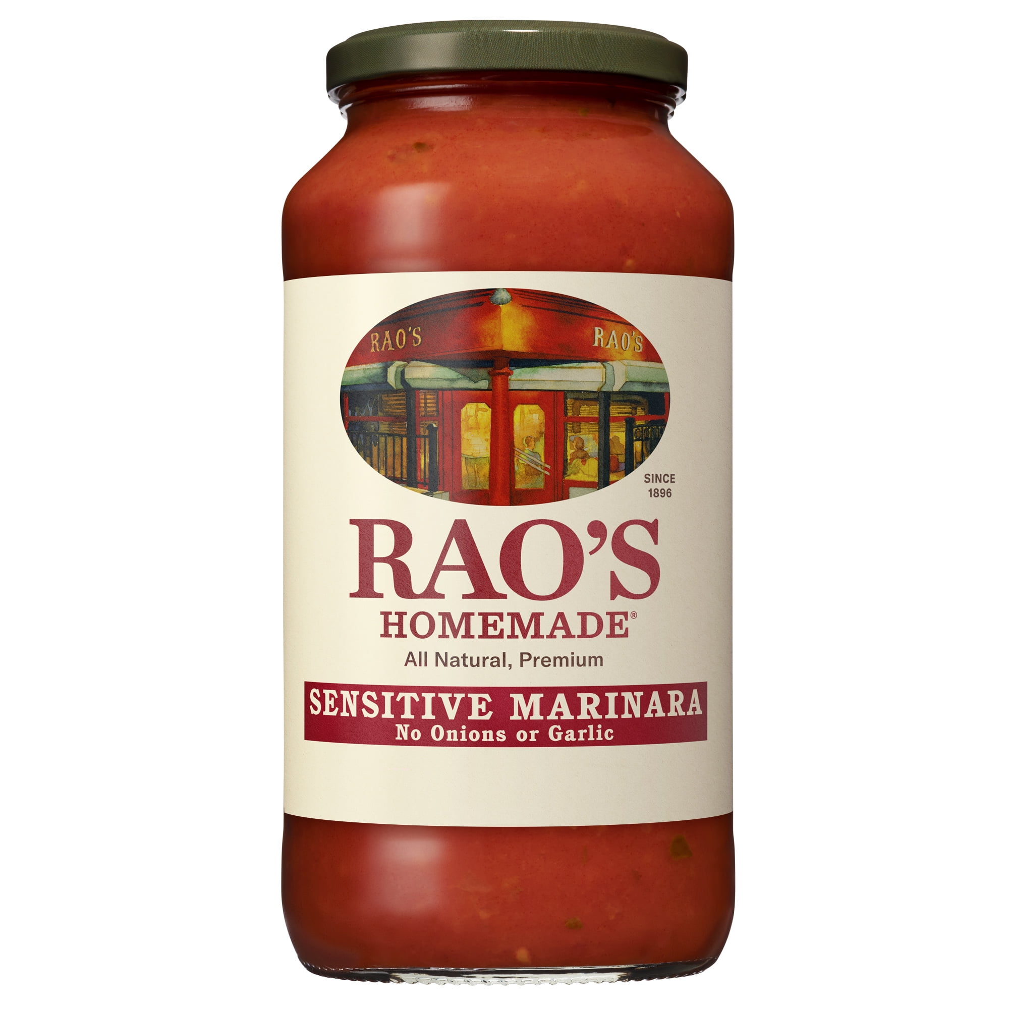 Rao's Homemade Sensitive Marinara Pasta Sauce, Keto Friendly, Low Carb 24 oz
