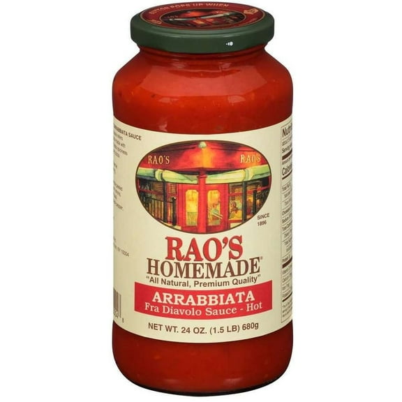 Rao's Homemade Specialty Foods 24Oz Arrabbiata Sauce Arrabbiata Sauce, 24 oz - Case of 12