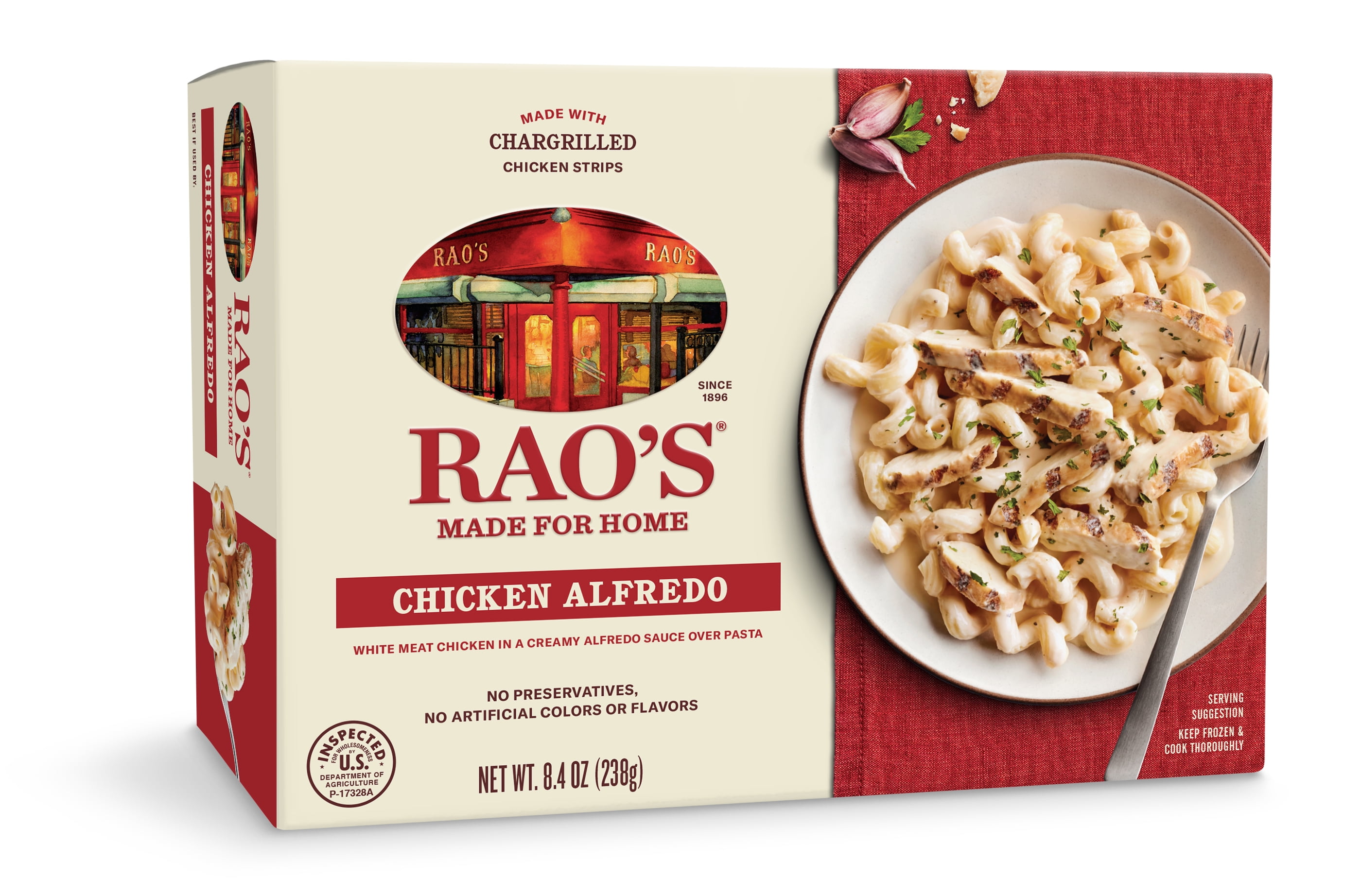 Rao's Made for Home Chicken Alfredo, PremiumQuality Frozen Dinner, No