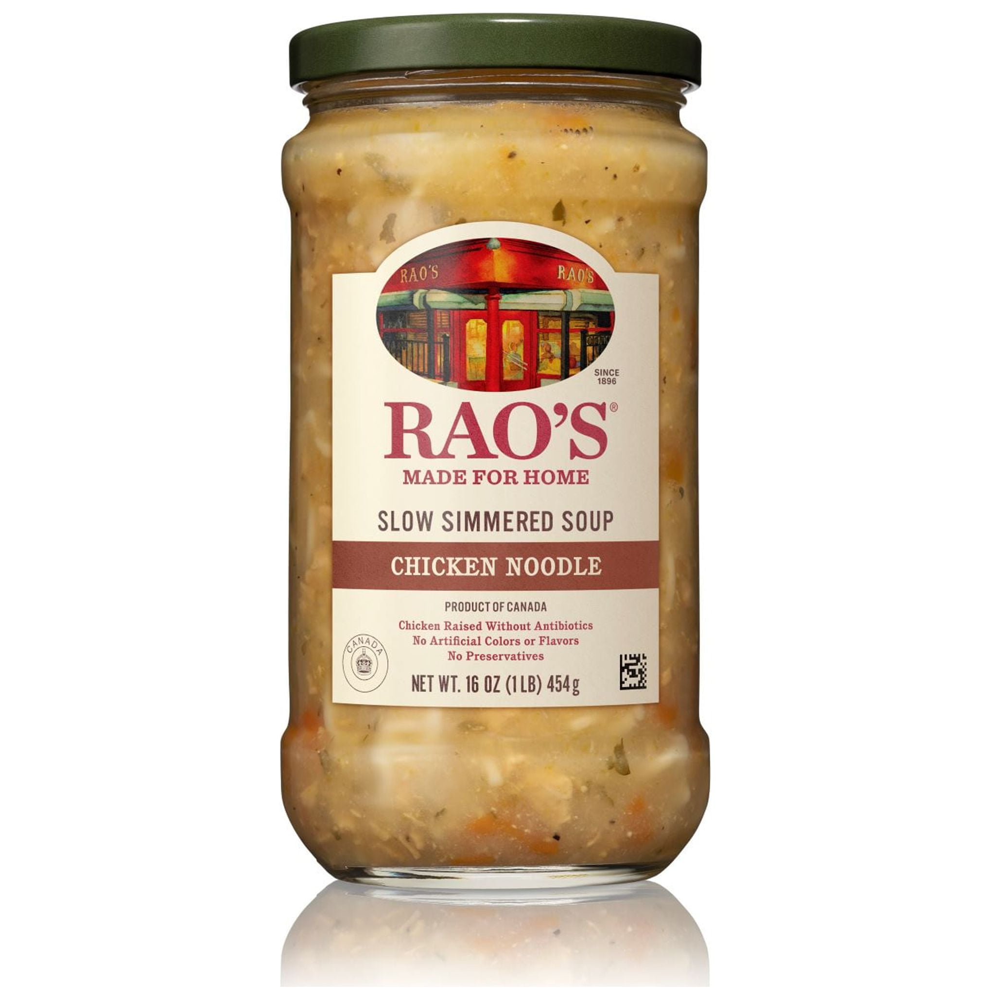 Rao's Made for Home Chicken Noodle Soup, Quick Ready to Eat Chicken Soup, No Preservatives, 16 oz