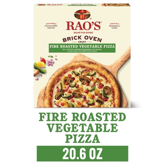 Rao's Made for Home Fire Roasted Vegetable Frozen Pizza, 20.6 oz Box