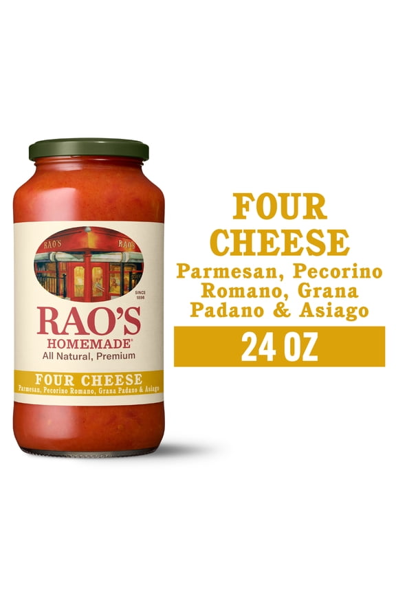 Four Cheese Sauce Made with Italian Tomatoes, 24 oz