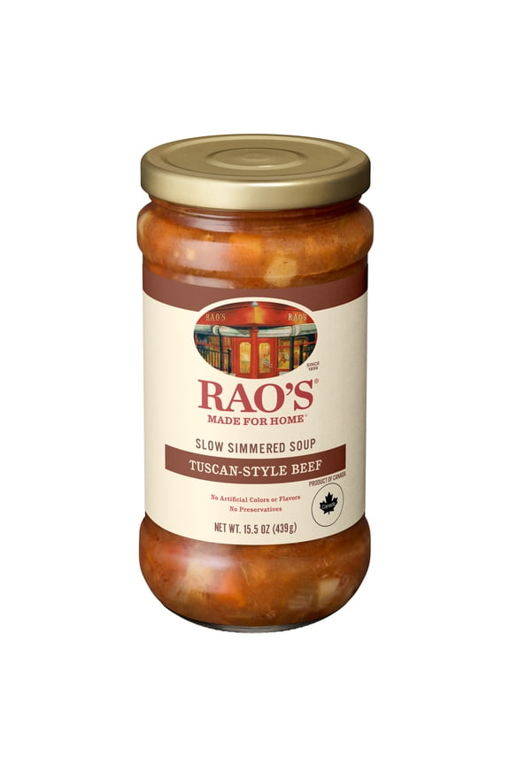 Raos Made for Home Tuscan-Style Beef Soup, 15.5 oz