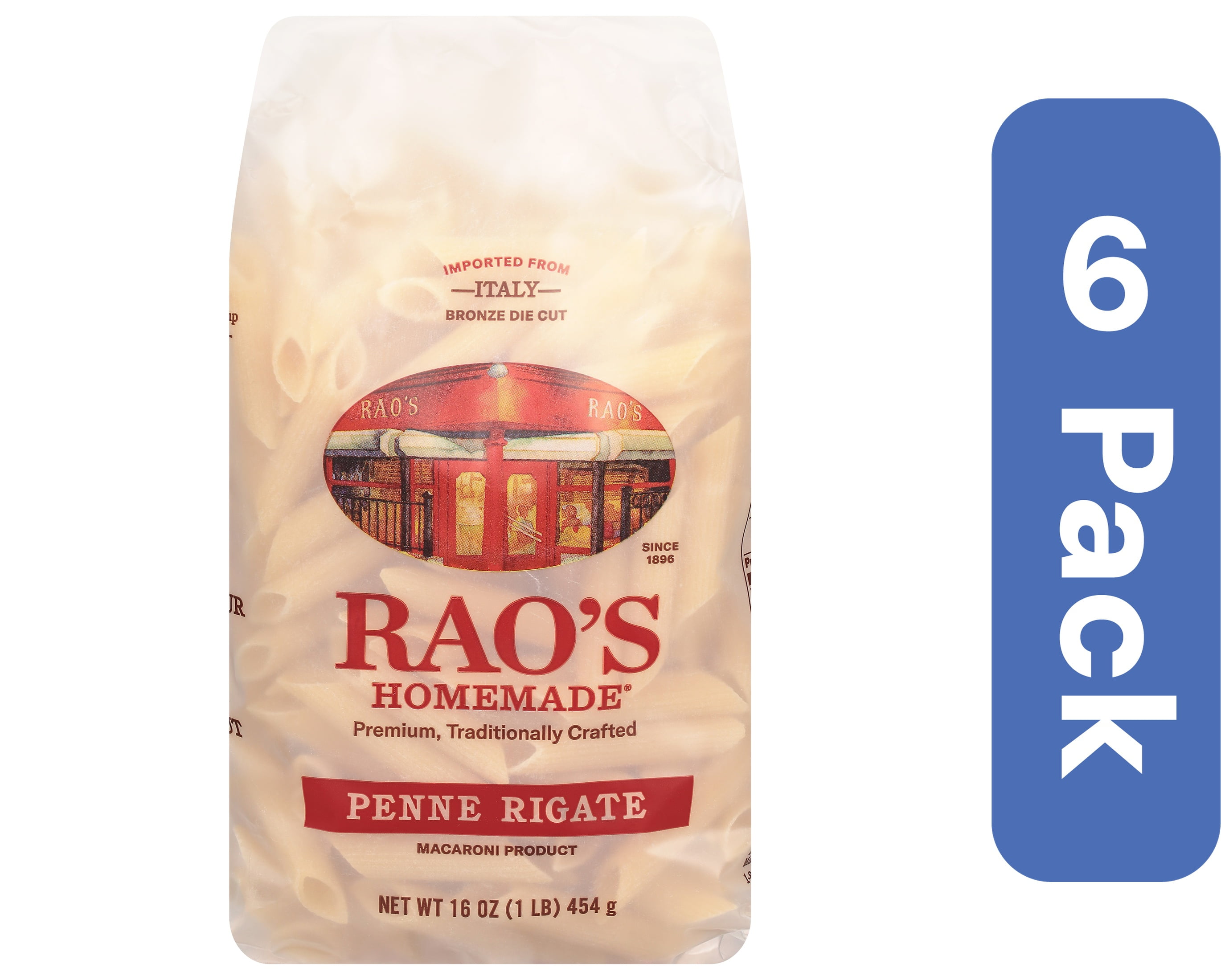 Rao's Penne Pasta 16 oz (Pack Of 6)