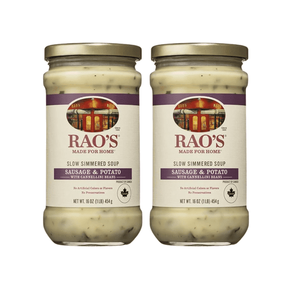 Rao's Sausage & Potato Soup, 16oz (Pack of 2)