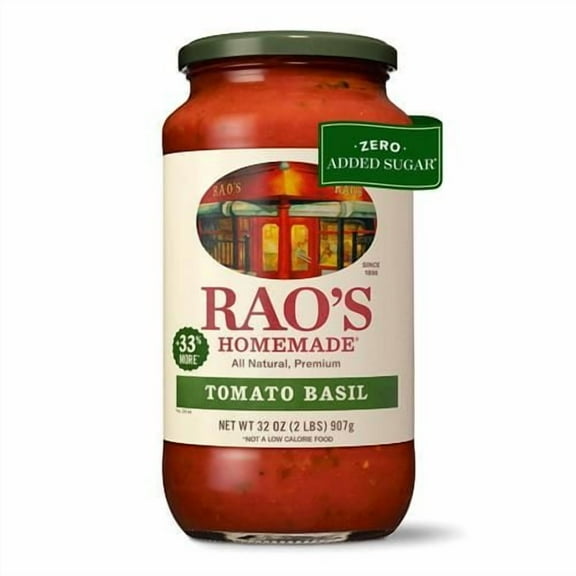 Raos Homemade Tomato Basil Sauce, 2 Lb, 32 Oz - Pack of 2
