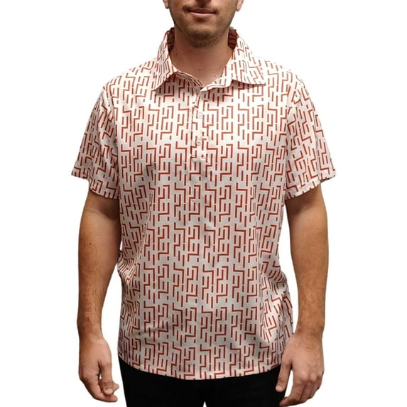 Raoul Duke Red Lines Shirt - Mens 3XL