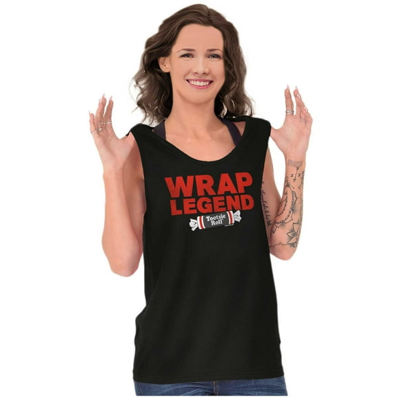 Rap Legend Wrap Pun Funny Retro Candy Tank Top T Shirts Men Women Brisco Brands S