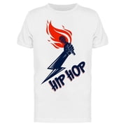 Rap Music Hip Hop T-Shirt Men -Image by Shutterstock, Male Small
