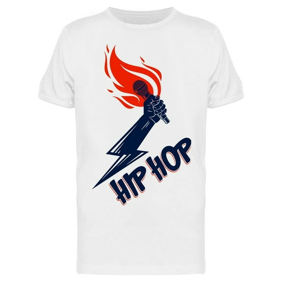 Rap Music Hip Hop T-Shirt Men -Image by Shutterstock, Male x-Large