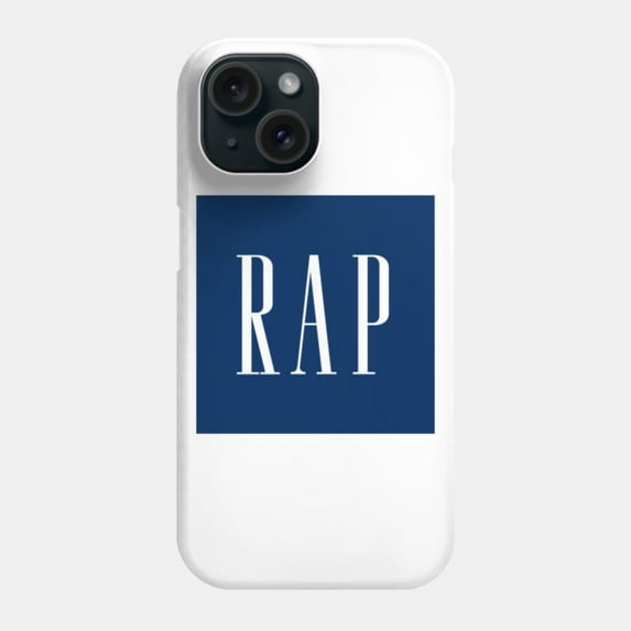Rap Retro Typography Music Graphic Protective Cover for iPhone 11–17 Pro Max