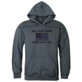 thumbnail image 1 of RapDom All Gave Some Thin Blue Line Flag Graphic Mens Pullover Hoodie [Heather Charcoal Grey - S], 1 of 1