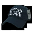 thumbnail image 1 of RapDom Freedom Isn't Free Graphic Relaxed Mens Cap [Navy Blue - Adjustable], 1 of 3