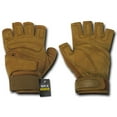 thumbnail image 1 of Lightweight Half Finger Glove, Coyote, L, 1 of 3