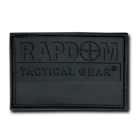 RapDom T90-RAPDOM-BLK Rubber Patch, Black
