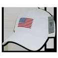 thumbnail image 1 of RapDom Original USA Flag Graphic Relaxed Mens Cap [White - Adjustable], 1 of 3