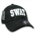 thumbnail image 1 of RapDom SWAT Shadow Emblem Law Enforcement Mens Cap [Black - Adjustable], 1 of 2