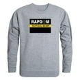 thumbnail image 1 of RapDom Tactical Gear Graphic Mens Crewneck Sweatshirt [Heather Grey - XL], 1 of 1