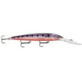 thumbnail image 1 of Rapala 4.75" Deep Husky Jerk 12 Fishing Lure 7/16oz Glass Purple Perch, 1 of 2