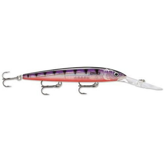 Rapala 4.75" Deep Husky Jerk 12 Fishing Lure 7/16oz Glass Purple Perch