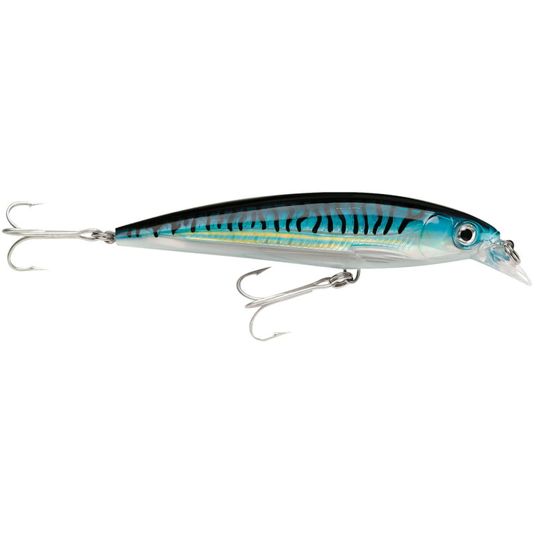 Rapala 4 X-Rap 10 Saltwater Fishing Lure - Silver Blue Mackerel 