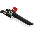 thumbnail image 1 of Rapala BP709SH1 Soft Grip Fillet Knife w/ Sharpener & Sheath, 9" Blade, 1 of 2