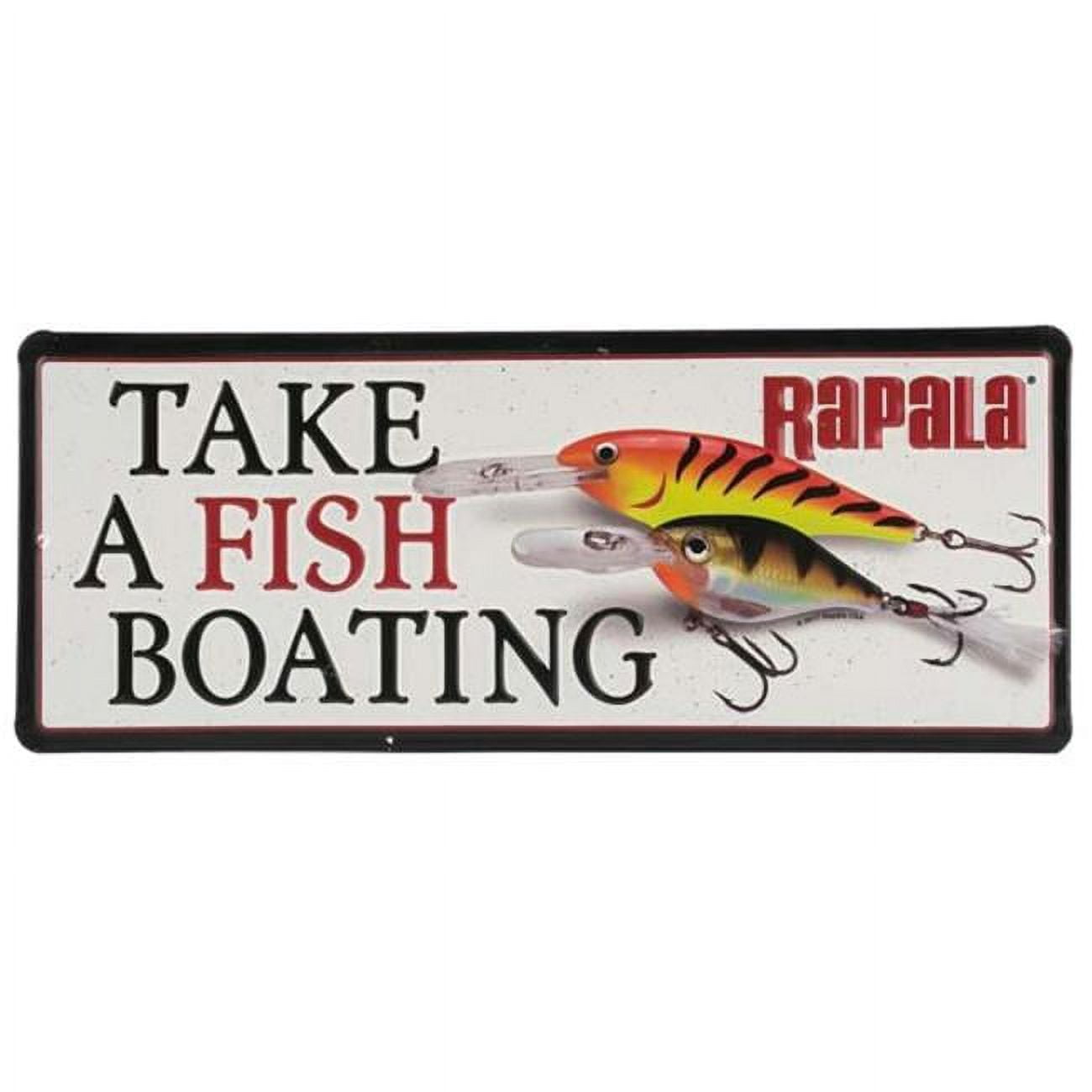 Rapala 90160155-S Embossed Tin Sign - Walmart.com