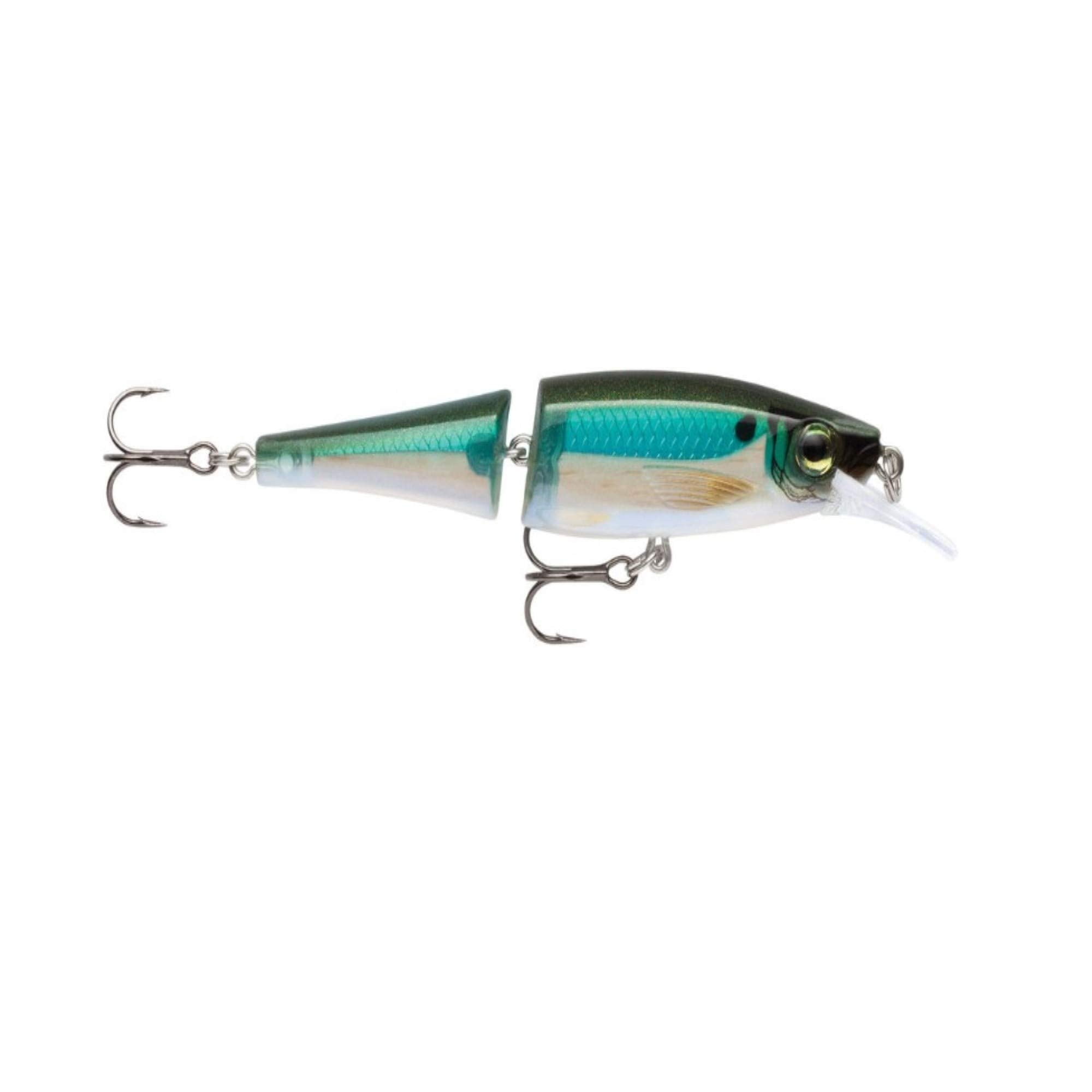 Rapala Jointed 09 Köder - 3,5 Zoll Gold Fluoreszierend Rot - Schwimmender Kunstköder