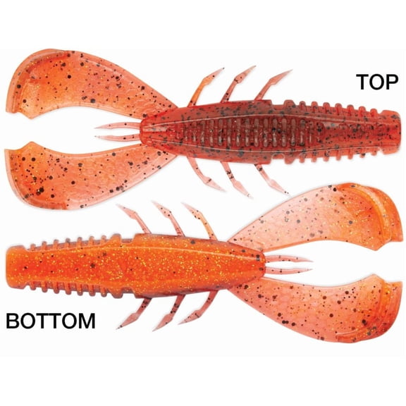 Rapala CrushCity Cleanup Craw soft bait 3 Red Craw