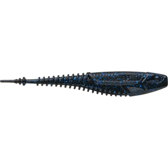 Rapala CrushCity Freeloader 4.25" Soft Bait - Black Blue Flake