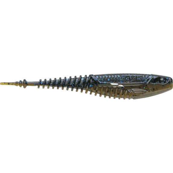 Rapala CrushCity Freeloader 4.25" Soft Bait - Black Blue Green Pumpkin