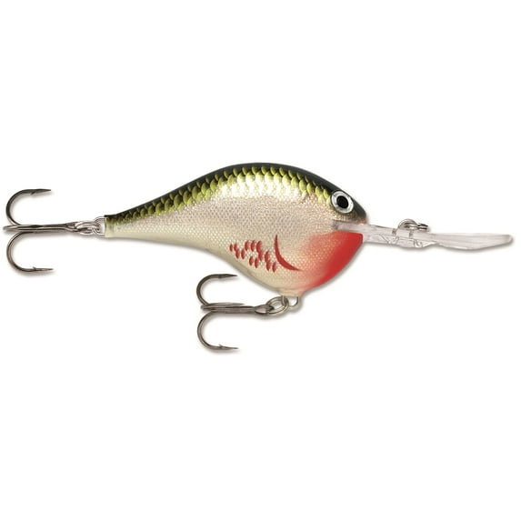 Rapala Dives-To Crankbait 10 Bleeding Olive Shiner