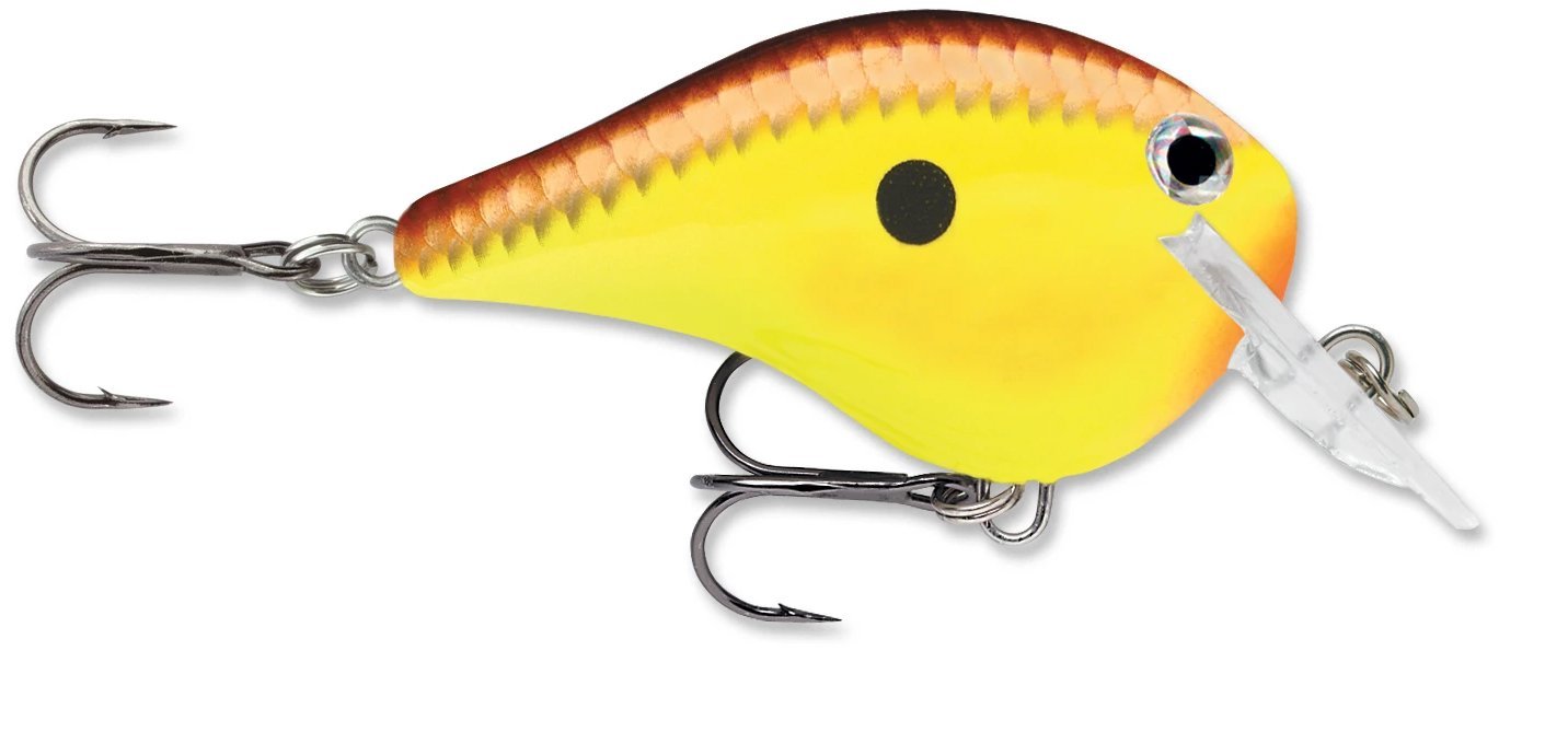 Rapala DT Fat 3 Fishing Lure - Dives-To Crankbait, Demon Color Pattern