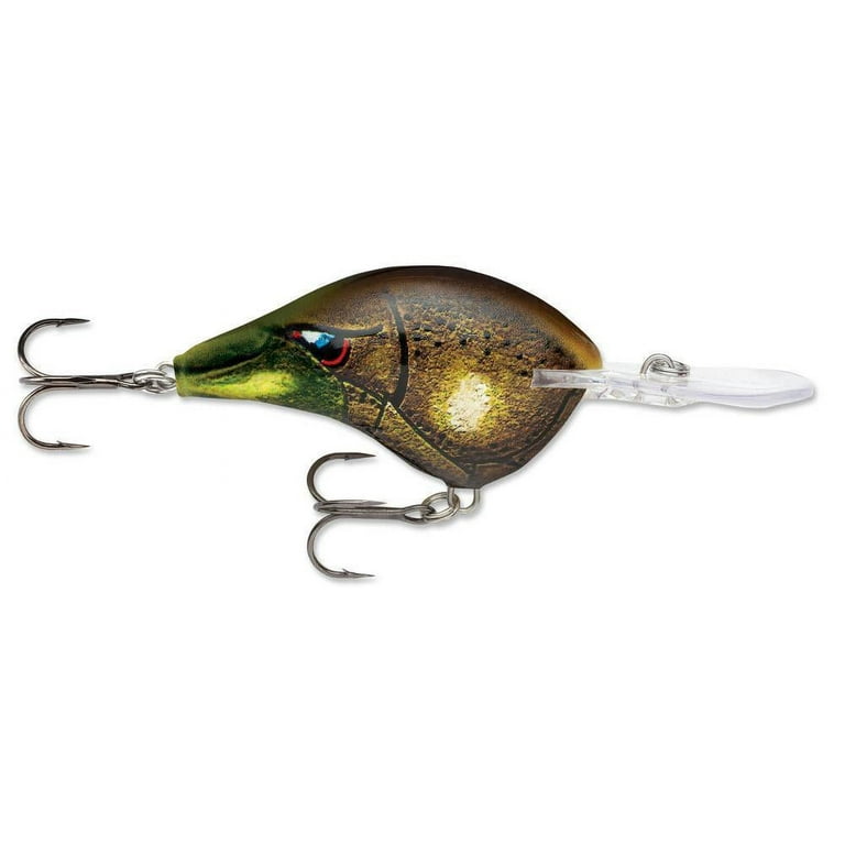 Rapala DT (Dives-To) Series Crankbait Chartreuse Brown / 14