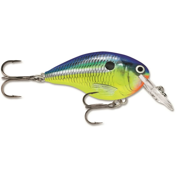 Rapala DT04PRT Bass 5/16 oz Parrot Crankbait Fishing Freshwater Lure