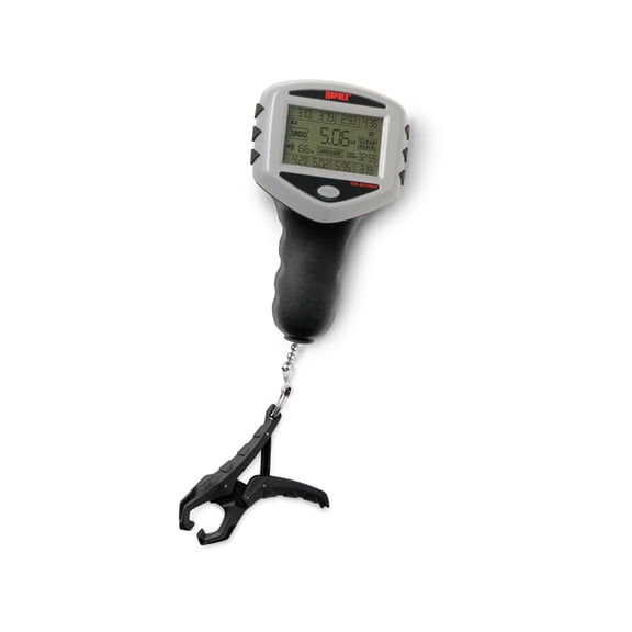 Rapala Digital Hanging Fish Scale with Touchscreen and Backlit Digital Display, 50 lb Limit