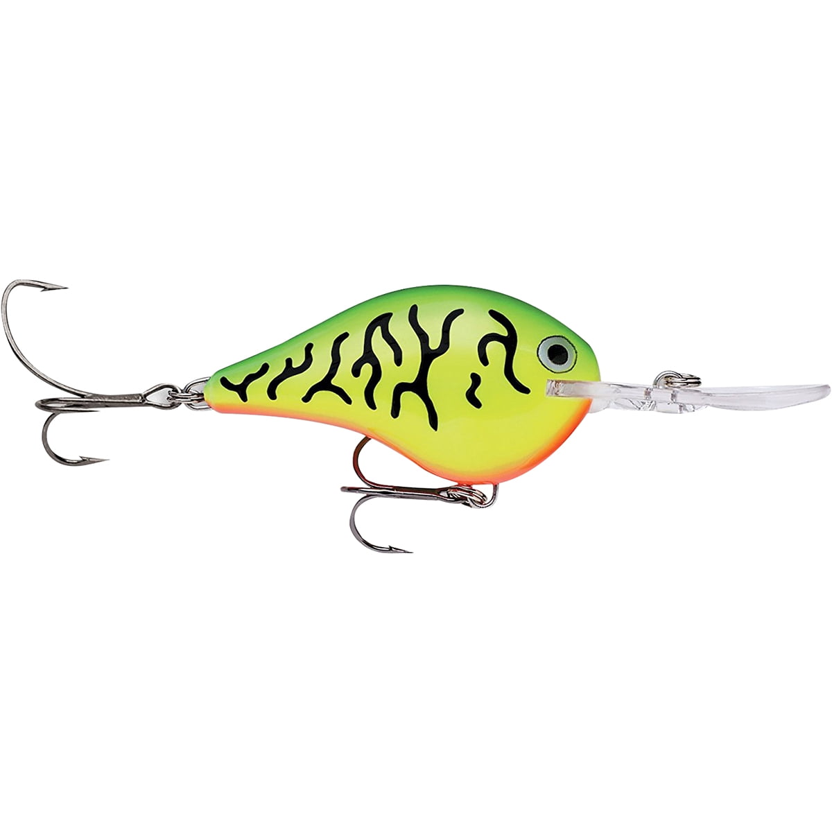 Rapala DT10 Dives-To 10 Firetiger Crankbait Fishing Lure - View #4