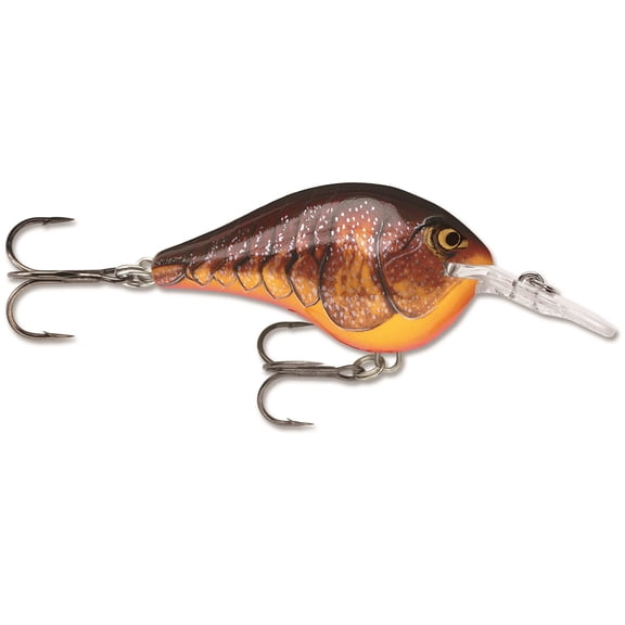 Rapala Dives-To Crankbait 06 Dark Brown Crawdad