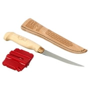 Rapala FLF4 Fillet Knife with Leather Sheath and Sharpener
